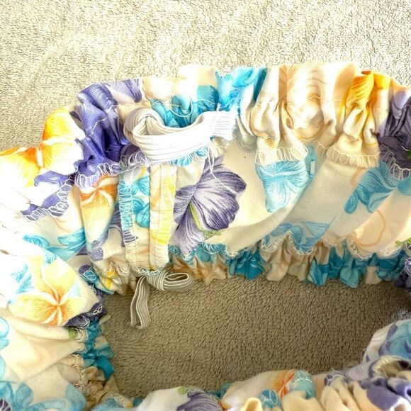 NWOT Baby girl Tropical 2pc Bandeau Top and Skirt - Picture 3 of 5